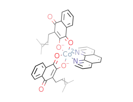 [Co(lapachol)2(1,10-phenanthroline)]