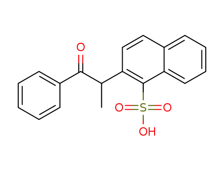 1-oxo-1-phenylpropan-2-yl-naphthalene-1-sulfonate