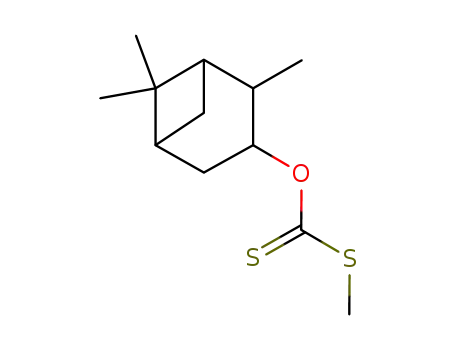 dithiocarbonic acid S-methyl ester-O-pinan-3-yl ester