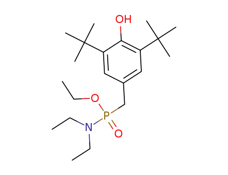 ethyl N,N-diethyl(3,5-di-tert-butyl-4-hydroxybenzyl)phosphonamidate
