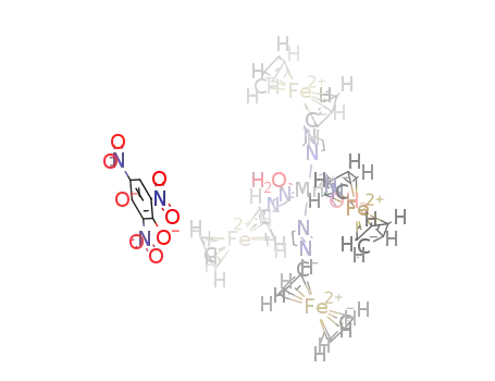 [Mn(ferrocenylmethylimidazole)4(H2O)2](2,4,6-trinitroresorcinolate)