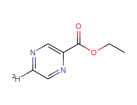 ethyl 5-d-pyrazine-2-carboxylate