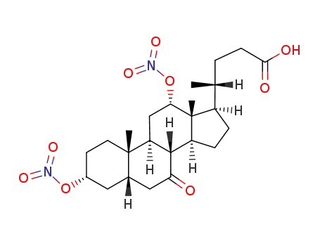 3α,12α-dinitroxy-7-oxo-5β-cholan-24-oic acid