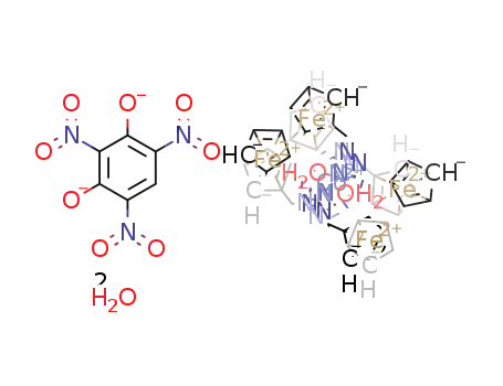 [Co(ferrocenylmethyl-1,2,4-triazole)4(H2O)2](2,4,6-trinitroresorcinolate)*2H2O
