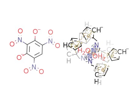 [Fe(ferrocenylmethylimidazole)4(H2O)2](2,4,6-trinitroresorcinolate)