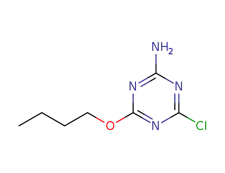 4-butoxy-6-chloro-1,3,5-triazin-2-amine