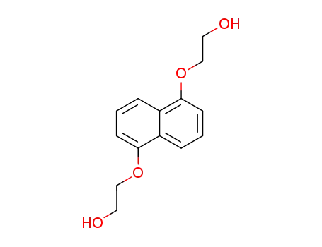 Molecular Structure of 14031-45-9 (Ethanol, 2,2'-[1,5-naphthalenediylbis(oxy)]bis-)
