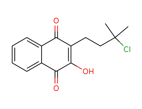2-(3-Chloro-3-methylbutyl)-3-hydroxy-1,4-naphthoquinone
