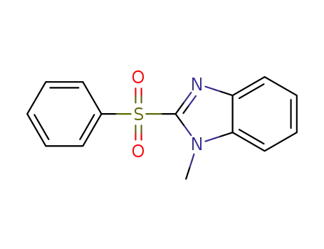 2-(benzenesulfonyl)-1-methylbenzimidazole