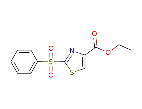 2-(benzenesulfonyl)-4-(ethoxycarbonyl)thiazole