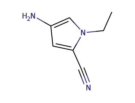 4-amino-1-ethyl-1H-pyrrole-2-carbonitrile