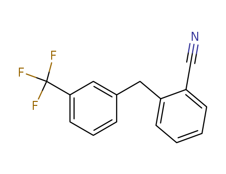 Benzonitrile,2-[[3-(trifluoromethyl)phenyl]methyl]- cas  670-74-6