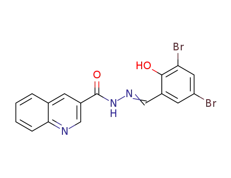 N'-(3,5-dibromo-2-hydroxybenzylidene)quinolin-3-ylhydrazide