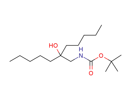 tert-butyl (2-hydroxy-2-pentylheptyl)carbamate