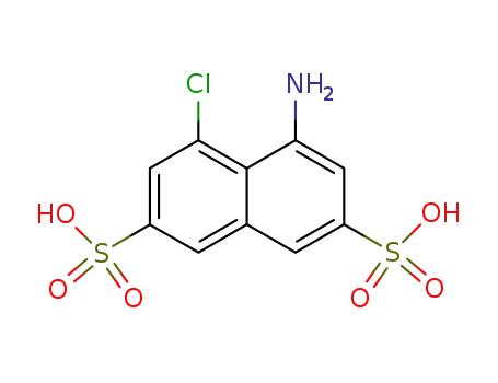 4-amino-5-chloro-naphthalene-2,7-disulfonic acid