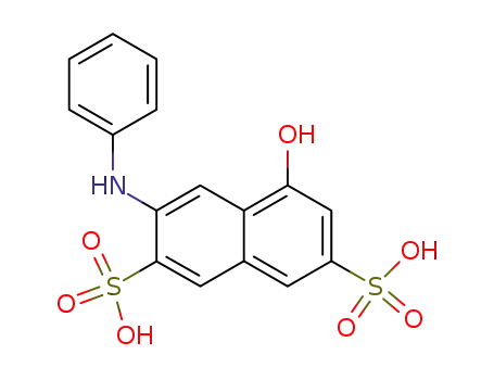 3-anilino-5-hydroxy-naphthalene-2,7-disulfonic acid