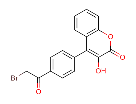 4-[4-(2-bromoacetyl)phenyl]-3-hydroxy-2H-chromen-2-one