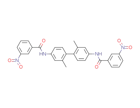 2,2'-Dimethyl-4,4'-bis-(3-nitro-benzoylamino)-biphenyl
