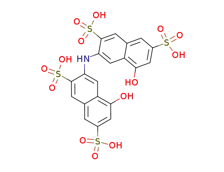 5,5'-dihydroxy-3,3'-imino-bis-naphthalene-2,7-disulfonic acid