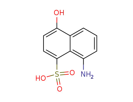 8-amino-4-hydroxy-naphthalene-1-sulfonic acid