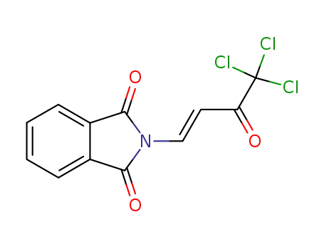 2-((E)-4,4,4-Trichloro-3-oxo-but-1-enyl)-isoindole-1,3-dione