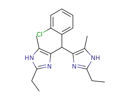 {4,4'-((2-chlorophenyl) methylene)bis(2-ethyl-5-methyl-1H-imidazole)}