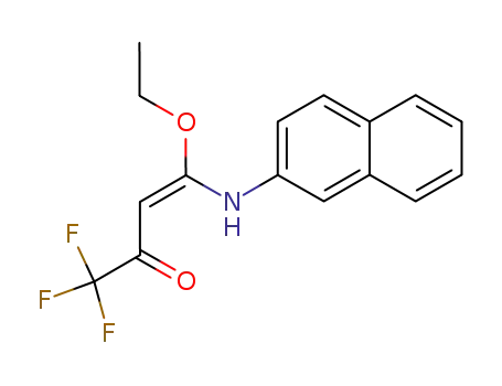 (E)-4-Ethoxy-1,1,1-trifluoro-4-(naphthalen-2-ylamino)-but-3-en-2-one