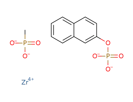 zirconium(2-naphthyl phosphate)(methylphosphonate)