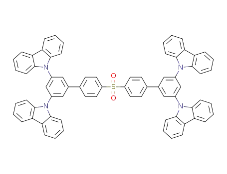 9,9' ,9'' ,9''' -(sulfonylbis([1,1' -biphenyl]-4',3,5-triyl))tetrakis(9H-carbazole)