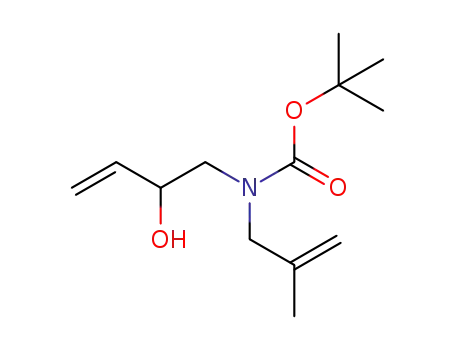 tert-butyl (2-hydroxybut-3-en-1-yl)(2-methylallyl)carbamate