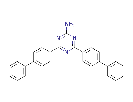 4,6-bis(4-phenylphenyl)-1,3,5-triazin-2-amine