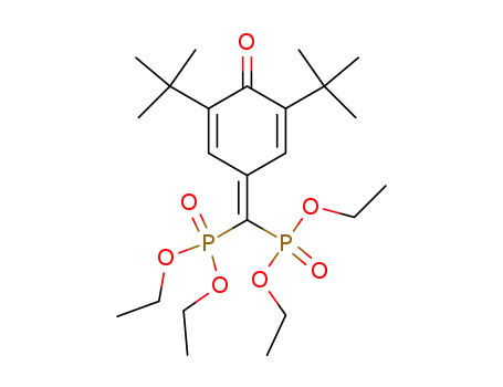 4-[bis(diethoxyphosphinoyl)methylene]-2,6-di-tert-butylcyclohexa-2,5-dien-1-one