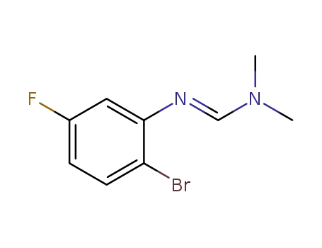 N'-(2-bromo-5-fluorophenyl)-N,N-dimethylformimidamide