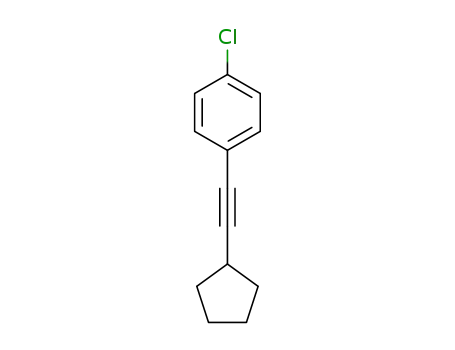 1-chloro-4-(cyclopentylethynyl)benzene