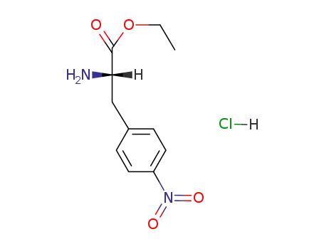(S)-2-amino-3-(4-nitrophenyl)propionic acid ethyl ester hydrochloride