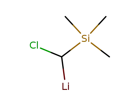 Molecular Structure of 63830-85-3 (Lithium, [chloro(trimethylsilyl)methyl]-)