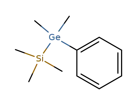 Molecular Structure of 37899-63-1 (dimethyl(phenyl)germanyl - trimethylsilyl (1:1))