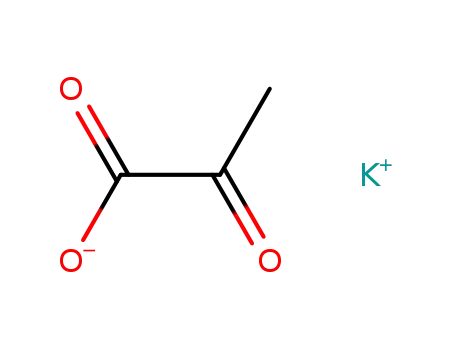Molecular Structure of 4151-33-1 (Potassium pyruvate)