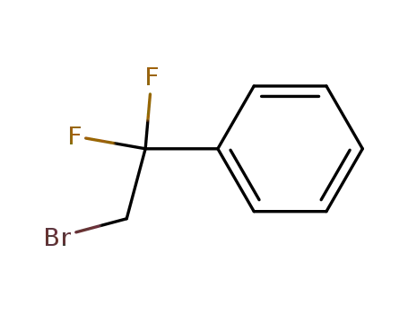 Molecular Structure of 108661-89-8 ((2-Bromo-1,1-difluoroethyl)benzene)