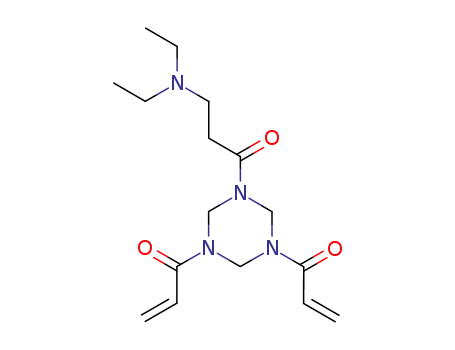 1,3-diacryloyl-5-(N,N-diethyl-β-alanyl)-hexahydro-[1,3,5]triazine