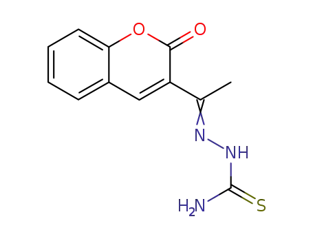 2-(1-(2-oxo-2H-chromen-3-yl)ethylidene)hydrazine-1-carbothioamide