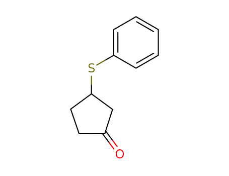 Cyclopentanone, 3-(phenylthio)-