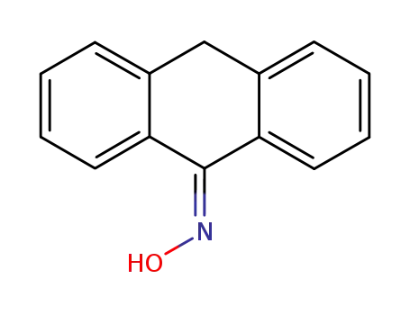 Molecular Structure of 92560-84-4 (9(10H)-Anthracenone, oxime)