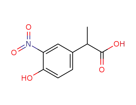 3-Nitro-4-hydroxyphenyl-α-methylacetic acid