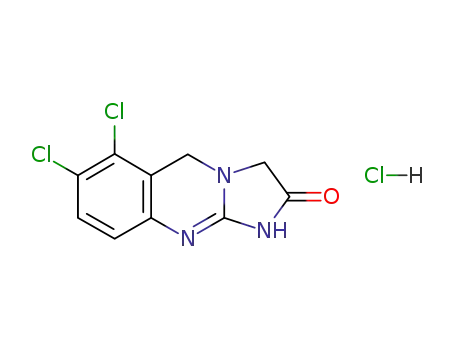 Molecular Structure of 58579-51-4 (Anagrelide hydrochloride)