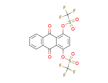 1,4-Bis-(trifluoromethanesulfonyloxy)-9,10-anthracenedione