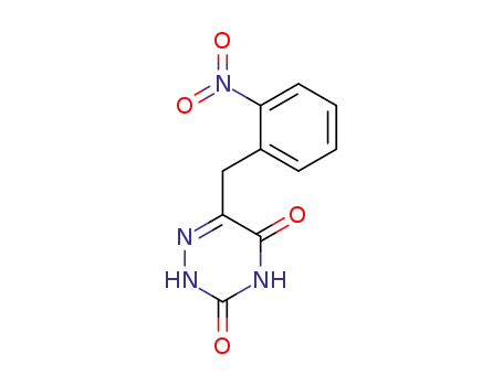 6-(2-nitrobenzyl)-3,5-dioxo-2,3,4,5-tetrahydro-as-triazine