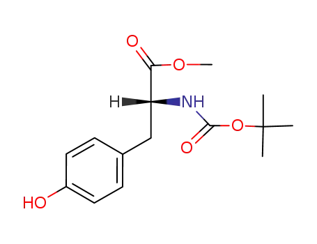 D-Tyrosine,N-[(1,1-dimethylethoxy)carbonyl]-, methyl ester