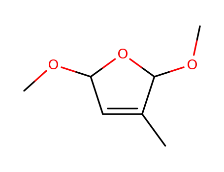 Molecular Structure of 22048-69-7 (Furan, 2,5-dihydro-2,5-dimethoxy-3-methyl-)