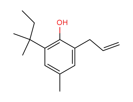 2-allyl-6-tert-amyl-4-methylphenol